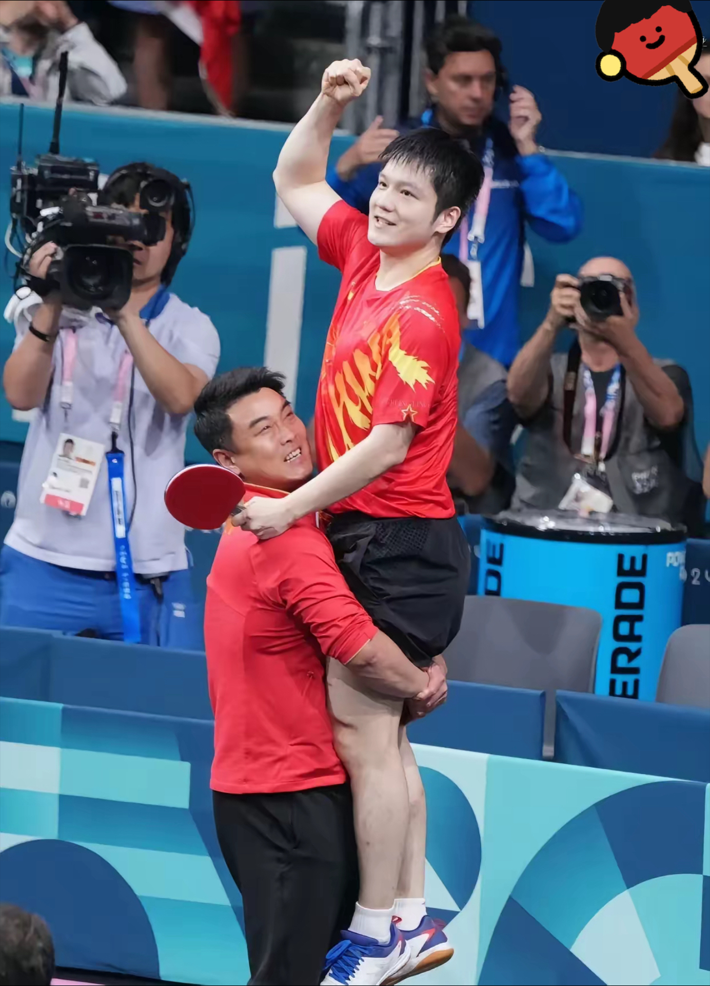 韩国队鏖战德国队，王皓惊艳四座