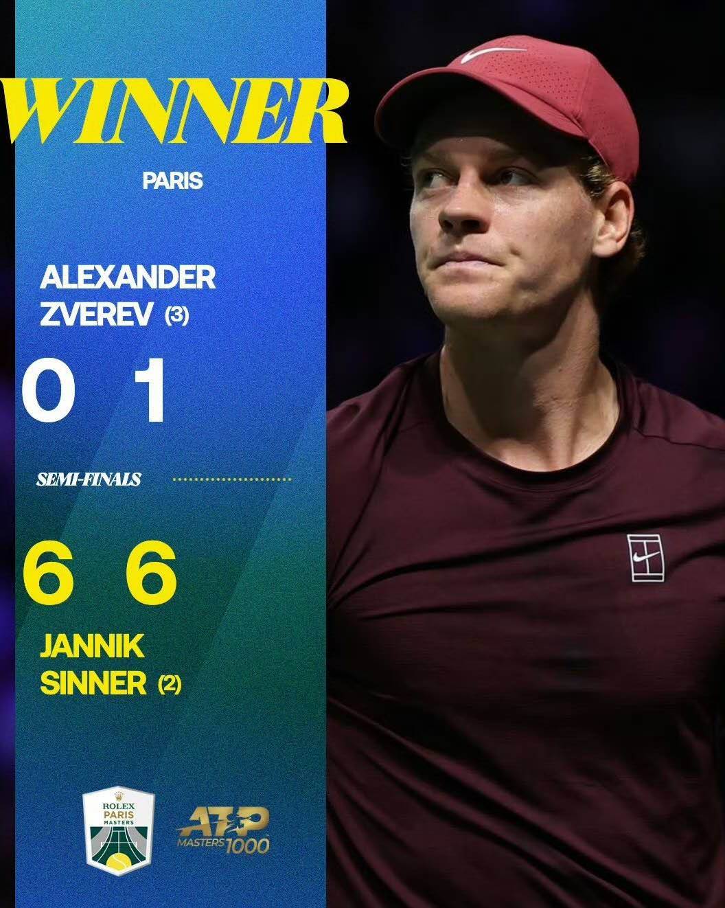 联合杯碾压ATP总决赛,兹维列夫刷新纪录 联合杯碾压ATP总决赛,兹维列夫刷新纪录