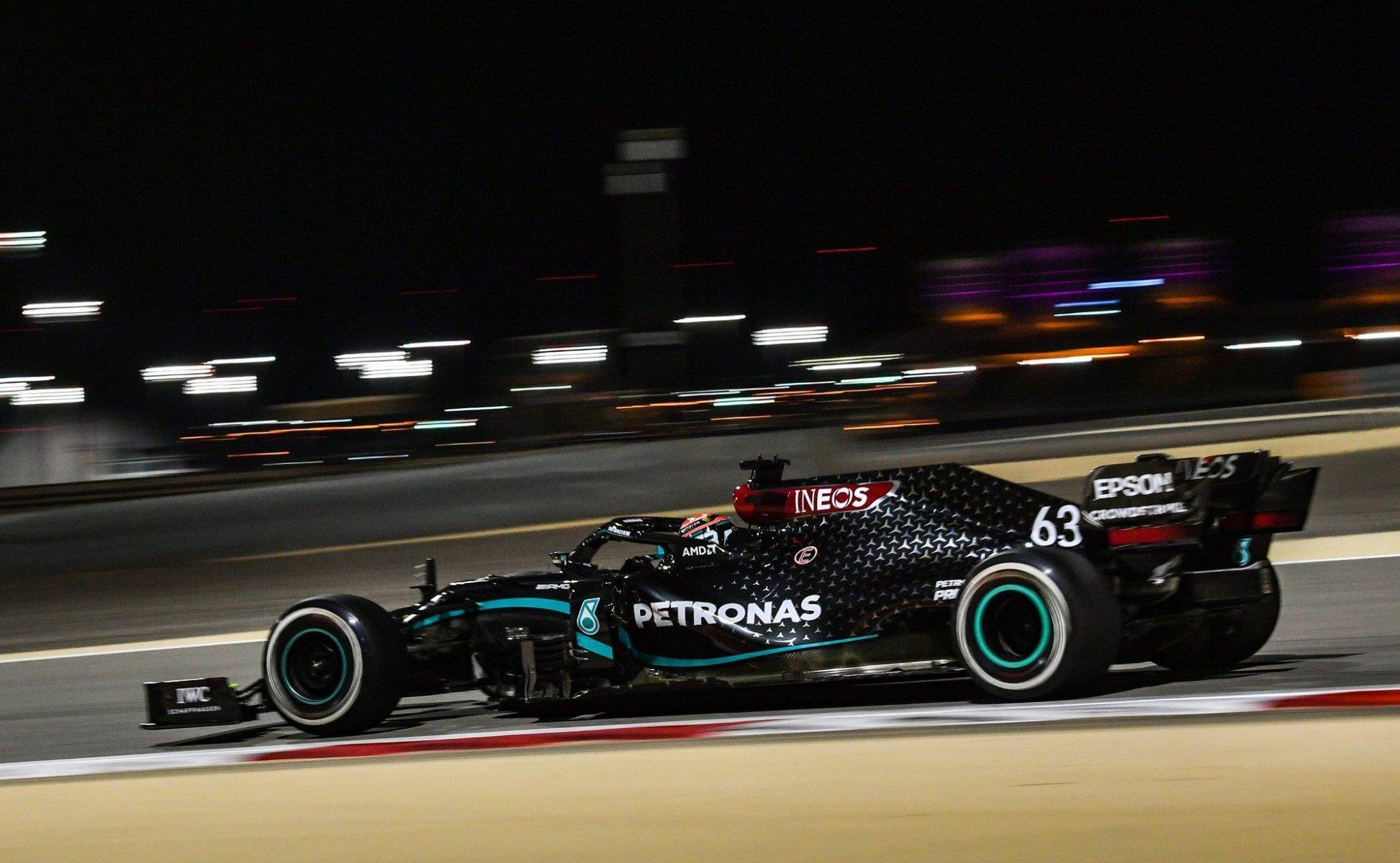 迈凯伦逆转威廉姆斯，拉塞尔统治全场